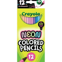Crayola® Neon Colored Pencils, 6 Packs of 12