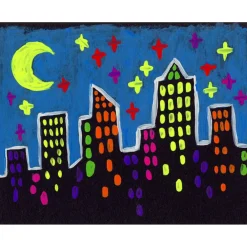 Crayola Neon Washable Kids Paint Set, 10ct.