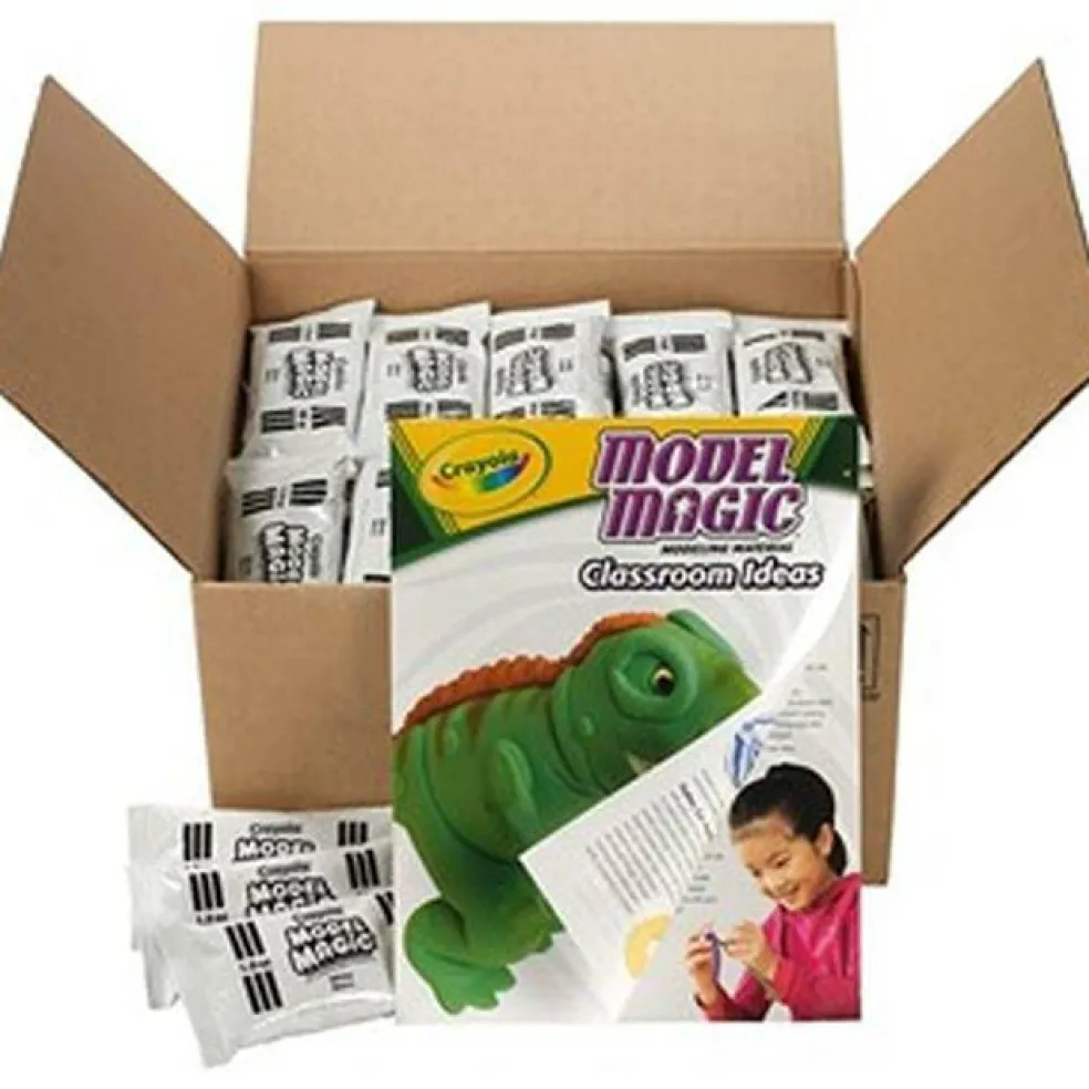 Crayola 10 oz Model Magic Modeling Classpack Clay - Pack of 75