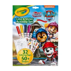 Crayola® Paw Patrol™ Rescue Knights™ Color & Sticker Activity Set