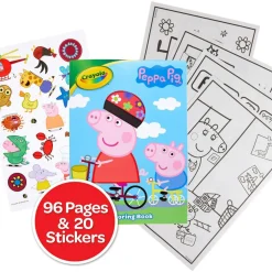 Crayola® Peppa Pig Coloring Book, 8ct.