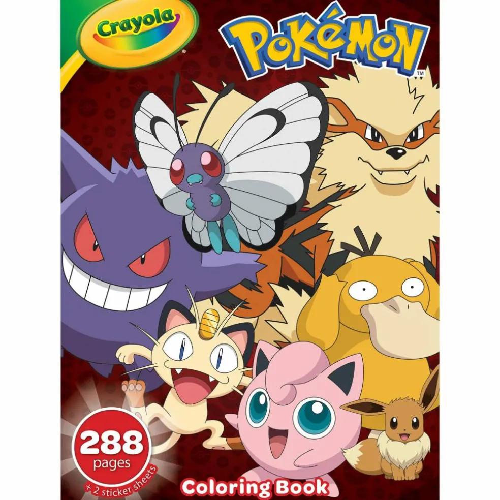 Crayola® Pokémon Coloring Books, 3 ct.