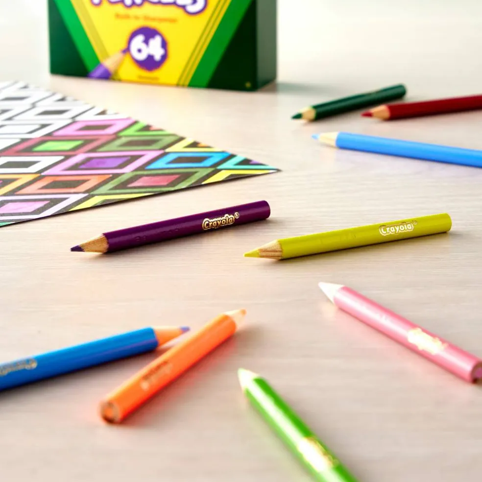 Crayola® Short Colored Pencils, 64ct.