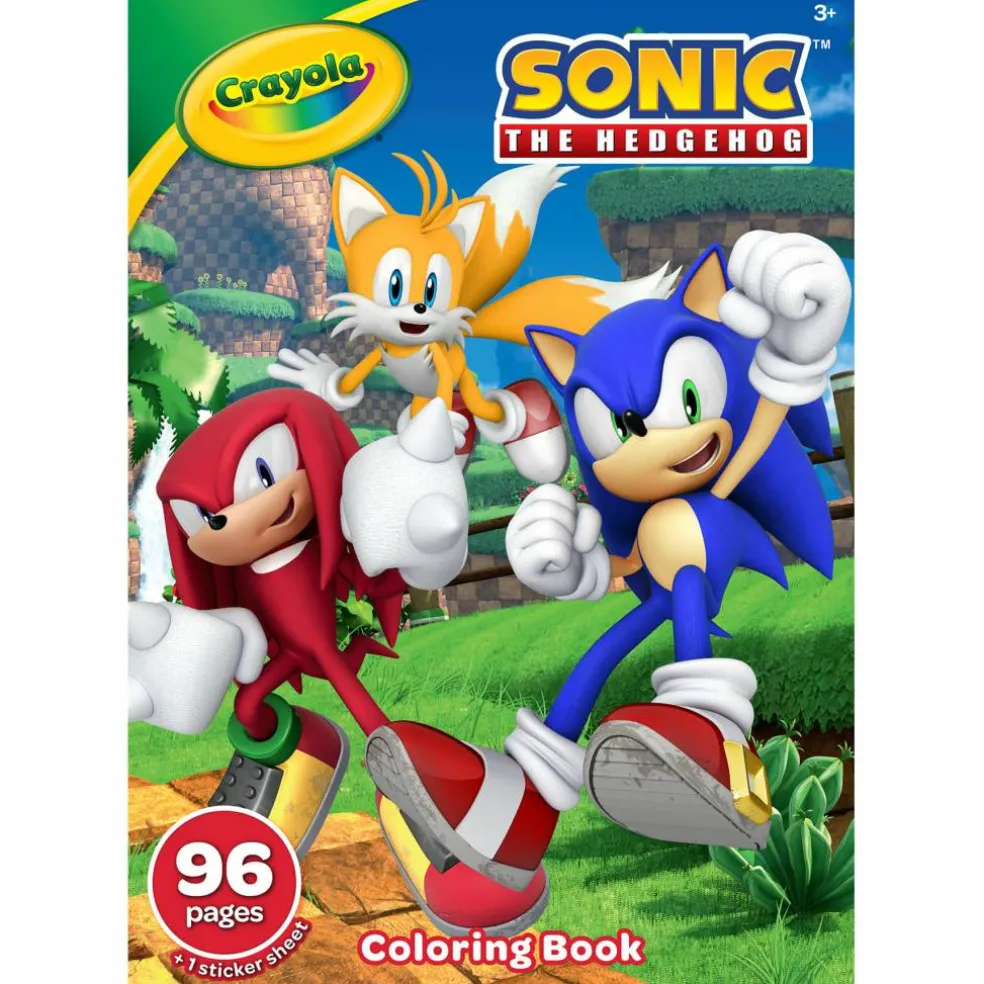 Crayola® Sonic the Hedgehog™ Coloring Books, 8ct.