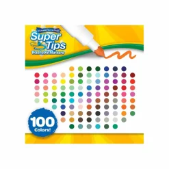 Crayola® Super Tips 100 Color Washable Markers