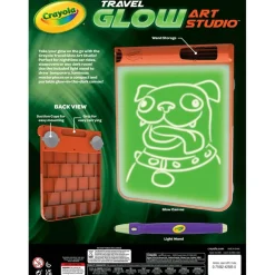 Crayola® Travel Glow Art Studio