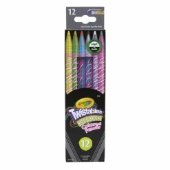 Crayola® Twistables™ Bold & Bright Colored Pencils, 12ct.