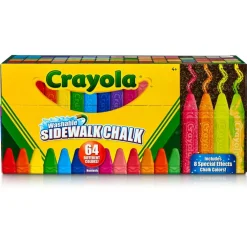 Crayola® Ultimate Washable Sidewalk Chalk 64 Color Set