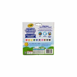 Crayola® Ultra-Clean Broad Line Classic Color Markers, 10 Count