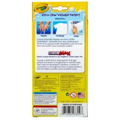Crayola® Washable™ Classic 8 Color Fine Line Marker Set