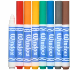 Crayola Washable Window Markers, 8ct.