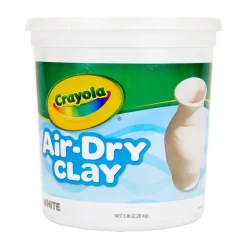 Crayola White Air Dry Clay, 5lb.