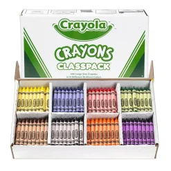 Crayon Classpack®, Large Size, 8 Colors, 400 Count