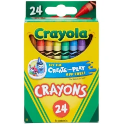 Crayons, Regular Size, 24 Count