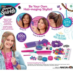 Cra-Z-Art® Shimmer 'n Sparkle Braid, Bead & Twist Deluxe Hair Designer