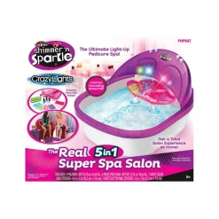 Cra-Z-Art Shimmer 'N Sparkle Crazy Lights The Real 5-in-1 Super Spa Salon