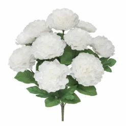 18" Cream Carnation Bush by Ashland®