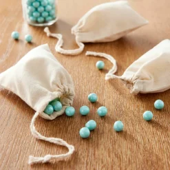 Cream Favor Muslin Bags by Celebrate Itâ„¢, 50ct.