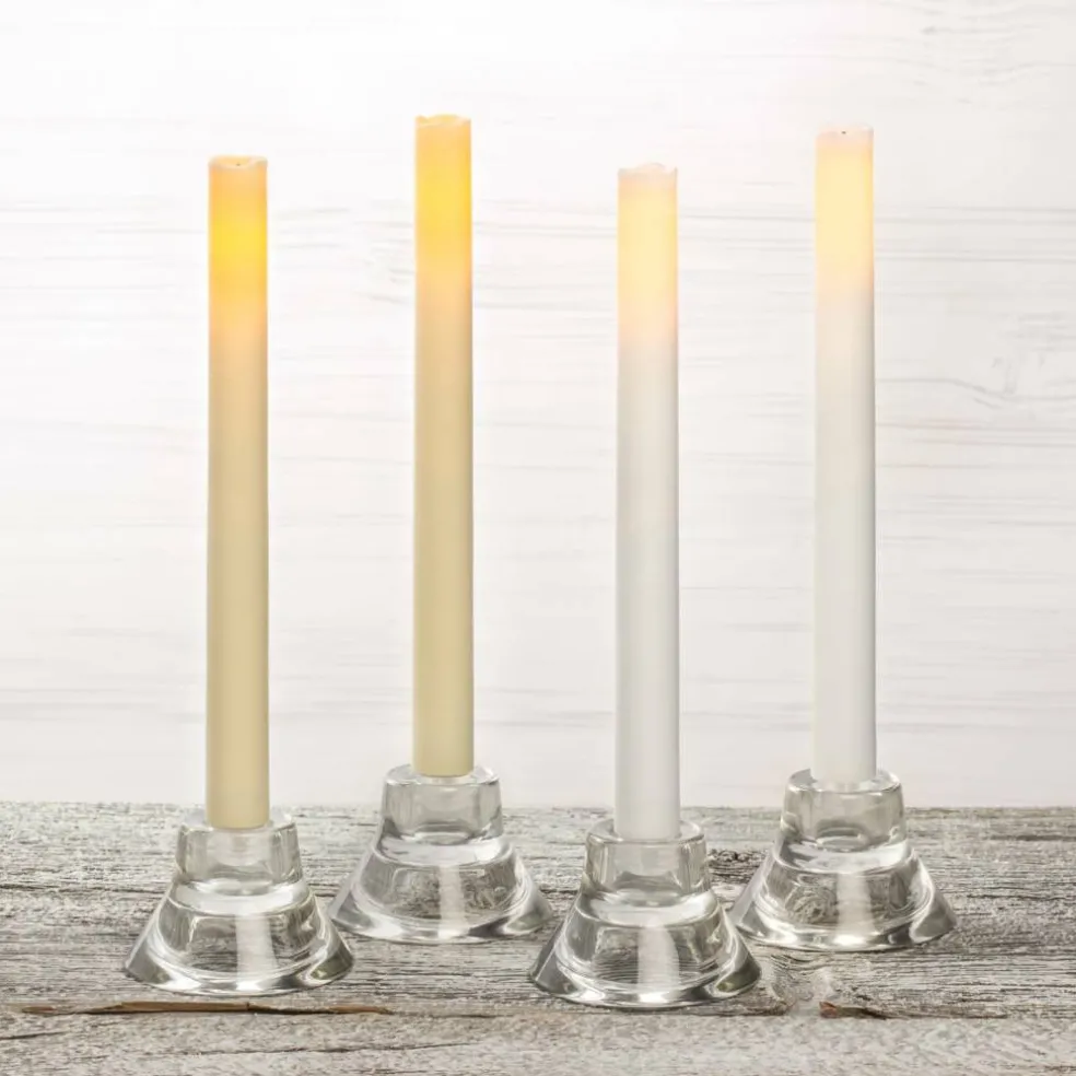 9" Cream Flameless LED Taper Candles, 2ct. by Ashland®