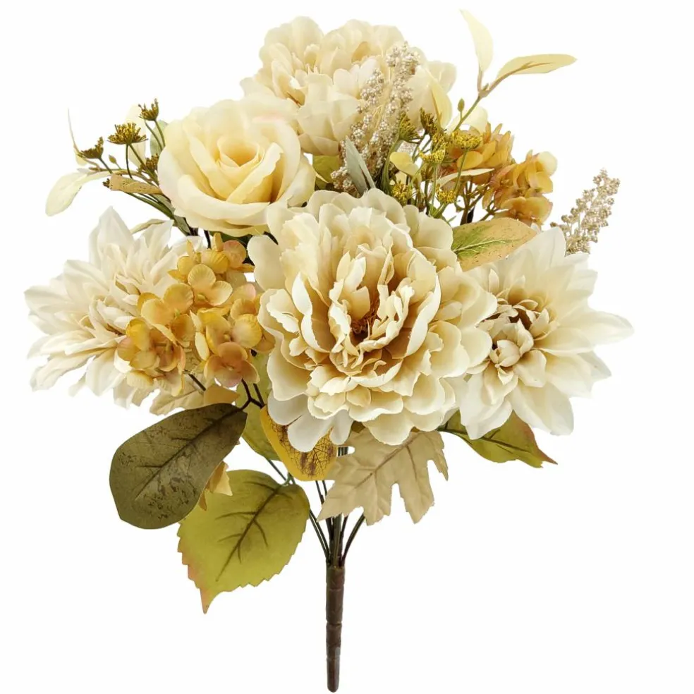 21.5" Cream Hydrangea Mix Bush by Ashland®