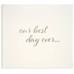 Cream Our Best Day Ever 2-Up Photo Album by Recollections™