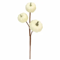 11" Cream Pumpkin Pick by Ashland®