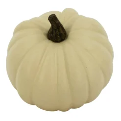 10" Cream Stackable Decorative Pumpkin by Ashland®