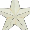 Cream Stars Rustic Metal Wall Decor Set