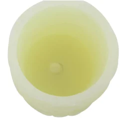 Cream Traditional Resin Flameless Candle Set