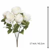 17" Cream Water Resistant Rose Bush by Ashland®