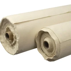 Creative Mark Unprimed Cotton Duck Deluxe Canvas Roll - 12 ounce #12 Double Filled Roll - 54" x 30 Yards - Very Uniform Canvas Texture - Bulk Un-stretched Duck Canvas Fabric for Artists
