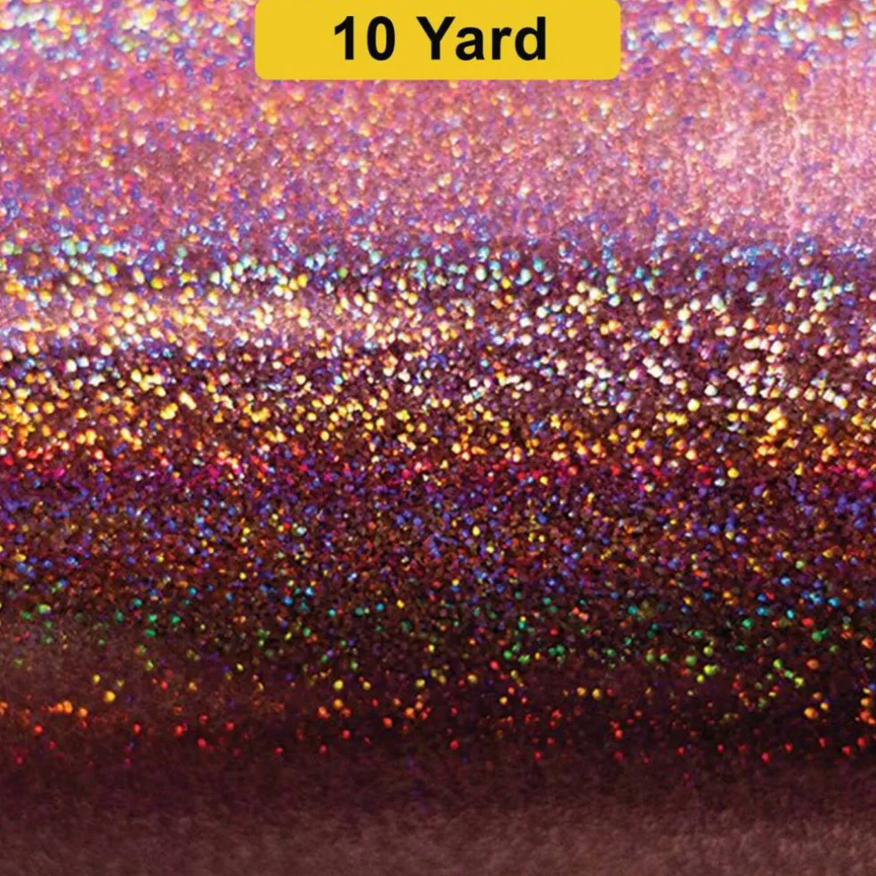 Creative Vinyl Fantasy Holographic Glitter Film 24"