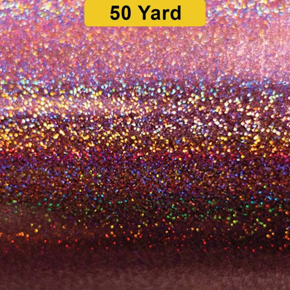 Creative Vinyl Fantasy Holographic Glitter Film 24"