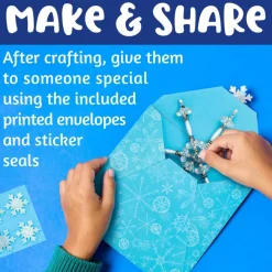 Creativity for Kids® Beaded Snowflake Ornaments