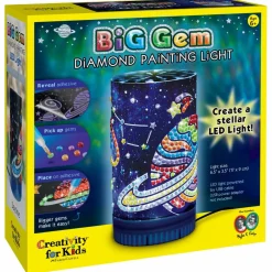Creativity for Kids® Big Gem Diamond Painting Light Kit