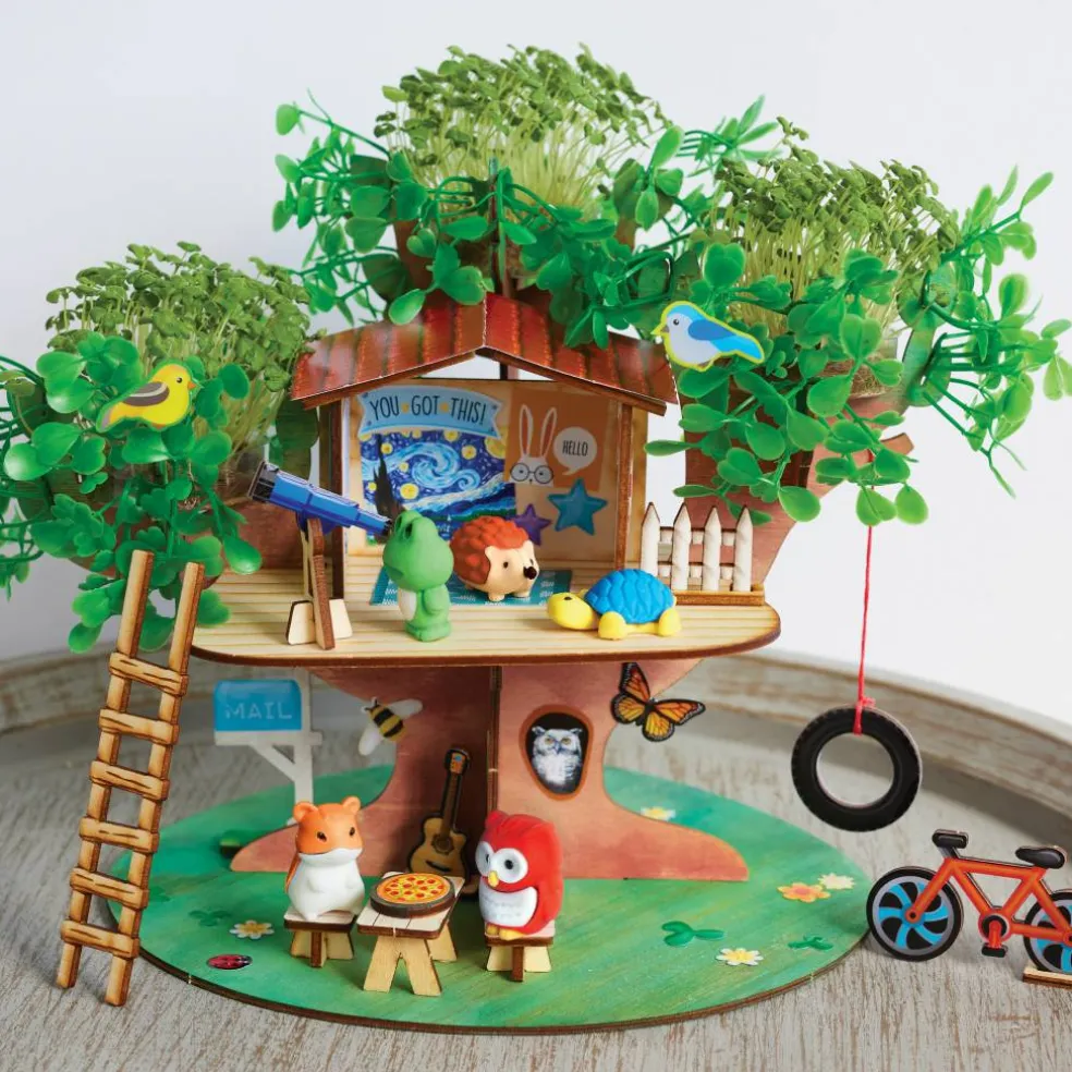 Creativity for Kids® Build & Grow Tree House Kit