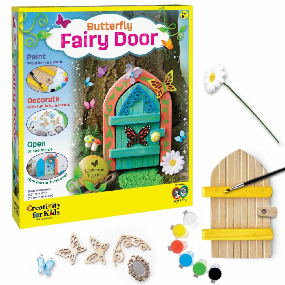 Creativity for Kids® Butterfly Fairy Door Kit