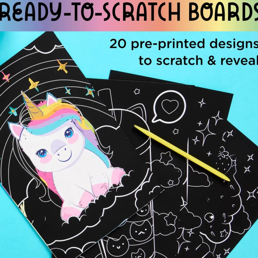 Creativity for Kids® Deluxe Scratch Art Kit