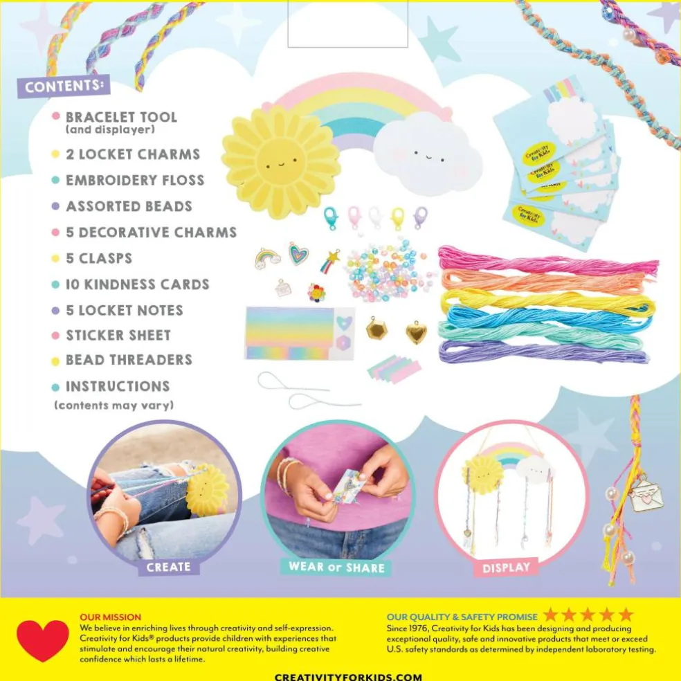 Creativity for Kids® Friendship Bracelets Kit