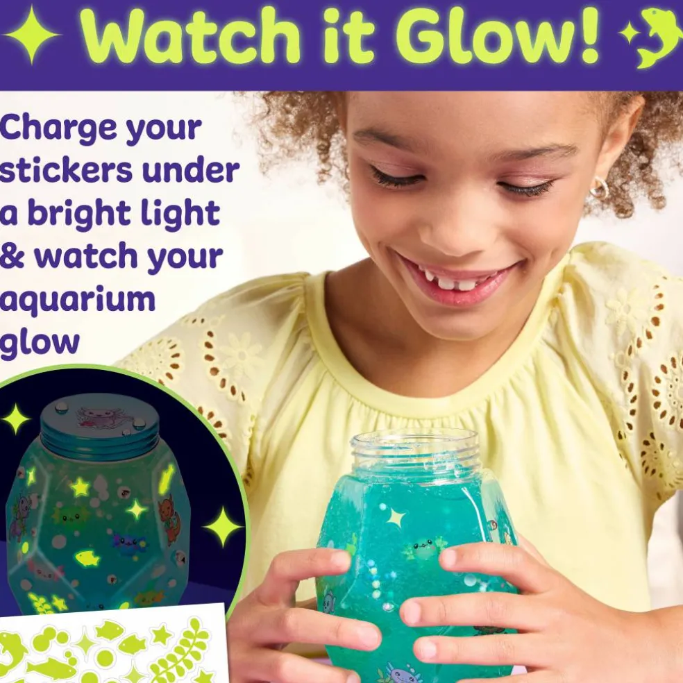 Creativity for Kids® Glowing Axolotl Aquarium