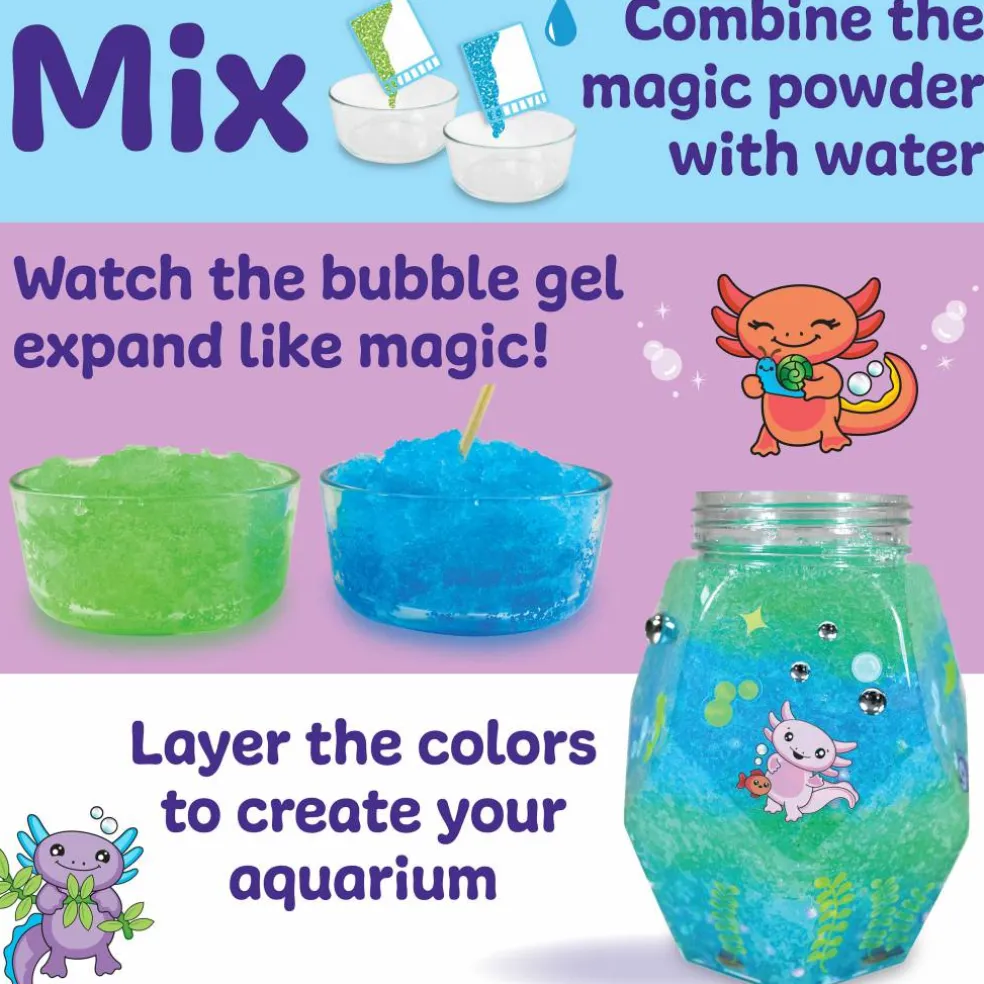 Creativity for Kids® Glowing Axolotl Aquarium