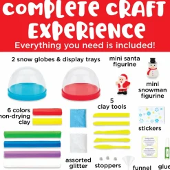 Creativity for Kids® Make Your Own Holiday Snow Globes