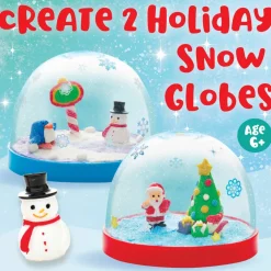 Creativity for Kids® Make Your Own Holiday Snow Globes