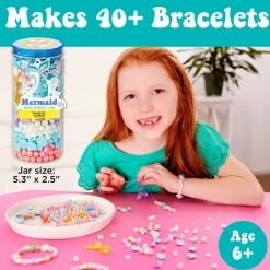 Creativity for Kids® Mermaid Bead Jewelry Jar