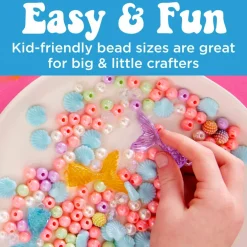 Creativity for Kids® Mermaid Bead Jewelry Jar