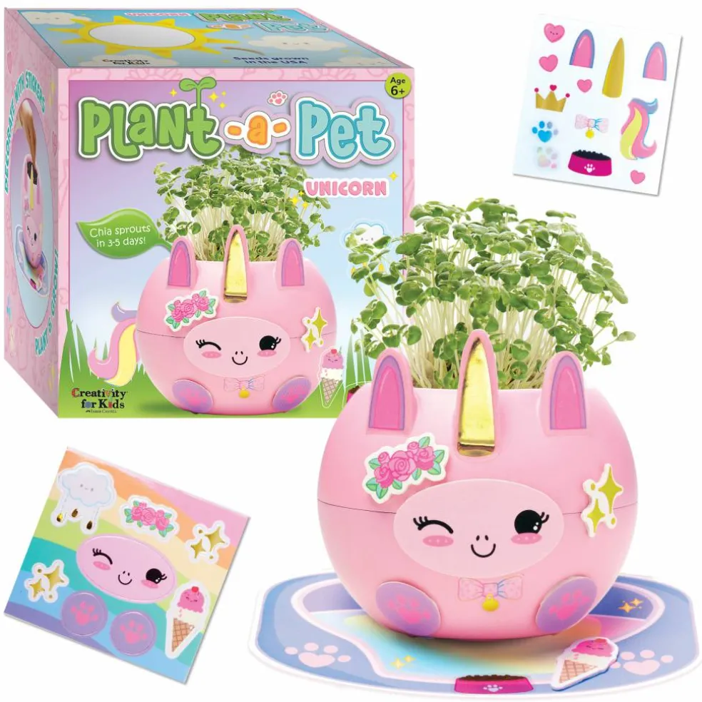 Creativity for Kids® Plant-a-Pet Kawaii Unicorn Kit