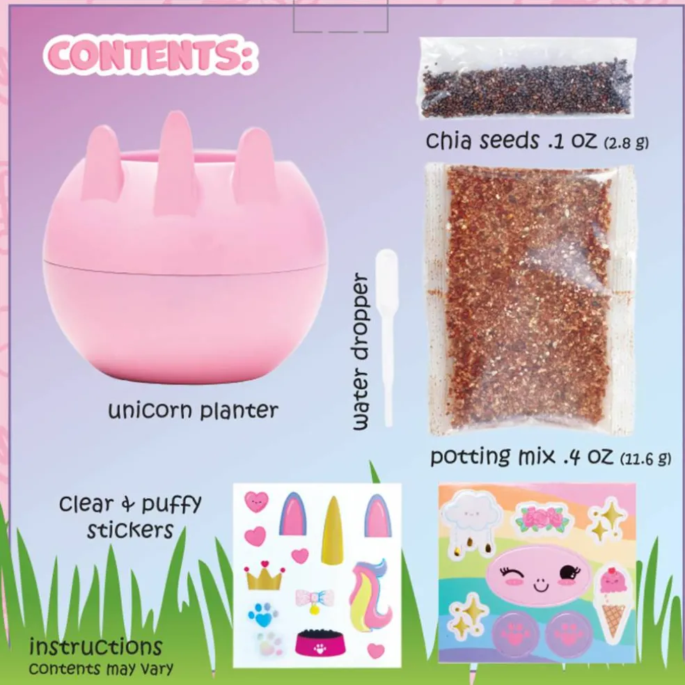 Creativity for Kids® Plant-a-Pet Kawaii Unicorn Kit