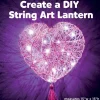 Creativity for Kids® String Art Heart Light