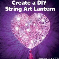 Creativity for Kids® String Art Heart Light