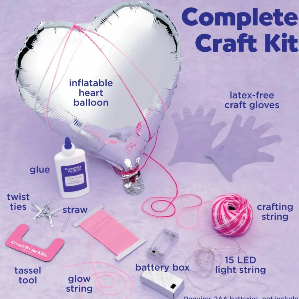 Creativity for Kids® String Art Heart Light